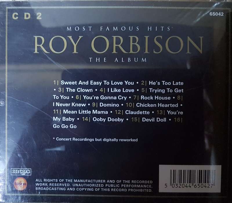 Roy Orbison - The Album CD 2