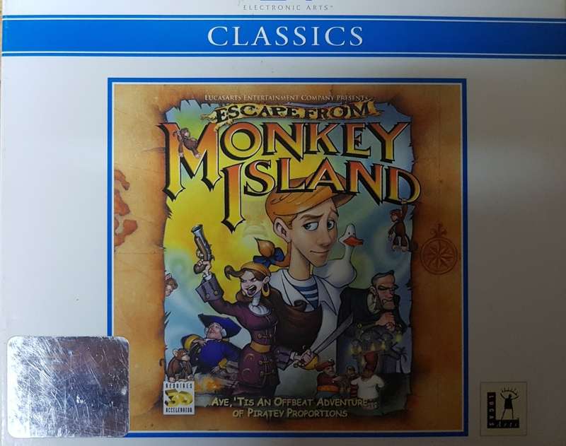 GAME: Escape from Monkey Island (2 Disk)