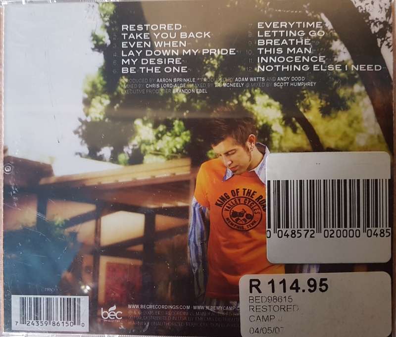Jeremy Camp - Restored
