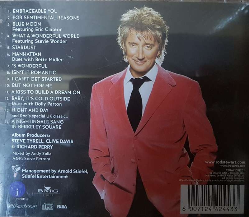 Rod Stewart - Stardust , The Great American songbook Volume III