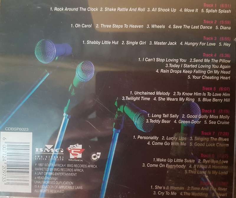 Hits of the Fifties & Sixties - Vocal medley