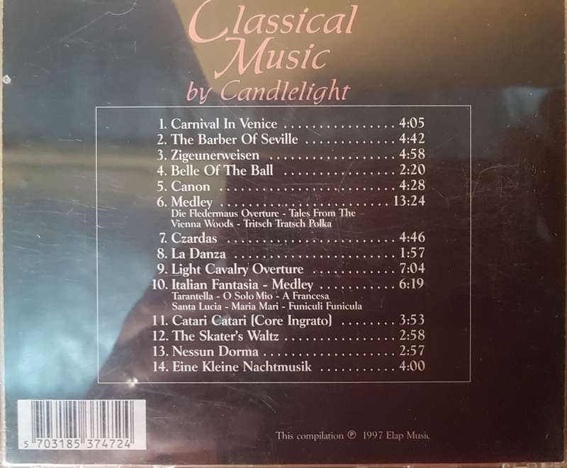 The Mantovani Orchestra - Classical music by candlelight