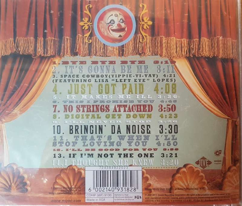 Nsync - No strings attached