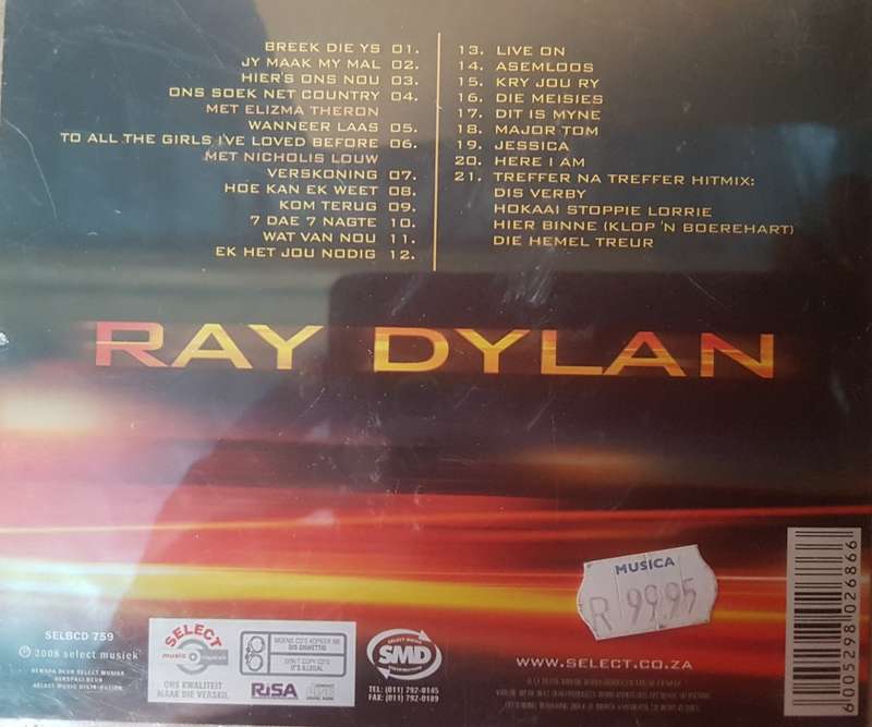 Ray Dylan - Breek die ys