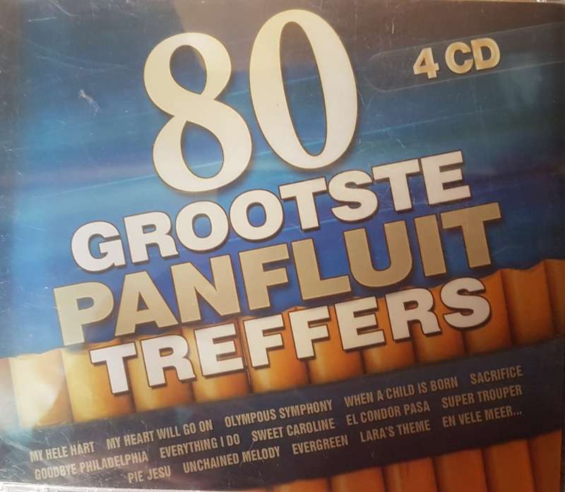 80 Grootste Panfluit Treffers ( 4 Discs Set)