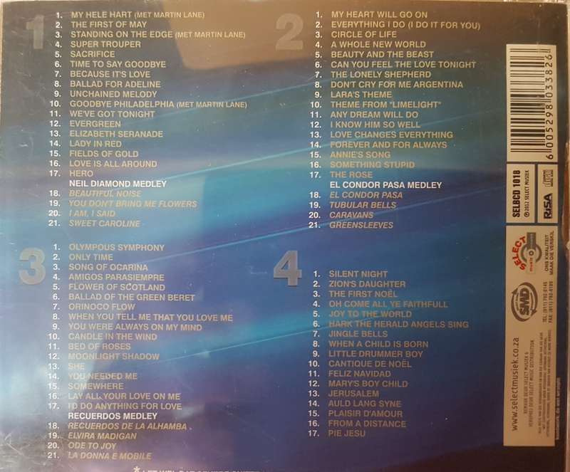 80 Grootste Panfluit Treffers ( 4 Discs Set)
