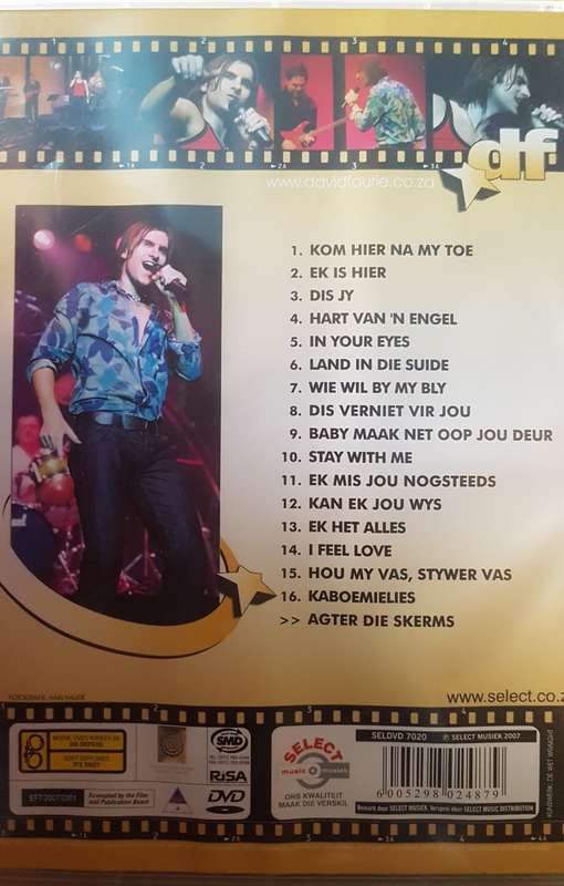 David Fourie - Kaboenielies Live