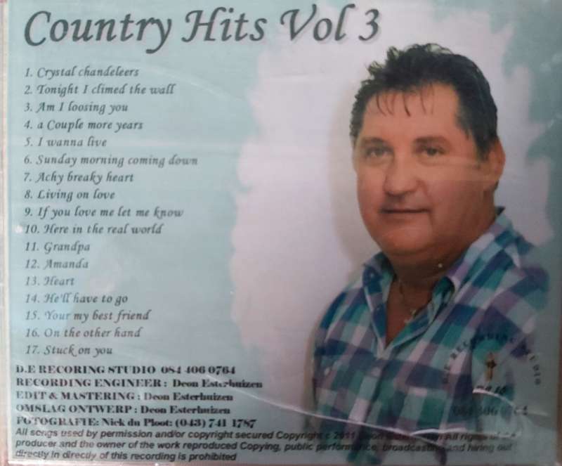 Deon Estrehuizen - Country Hits - Vol 3
