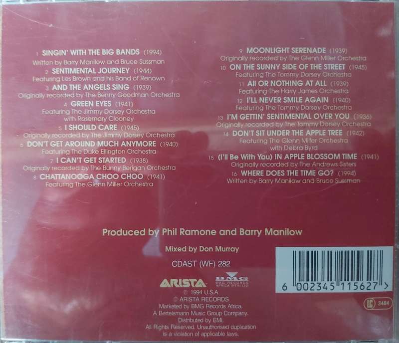 Barry Manilow - Singing with the Big Bands