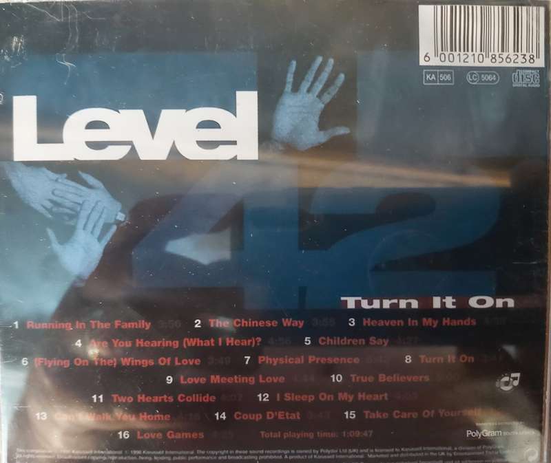 Level 42 - Turn it on