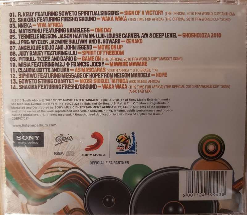 Listen Up! The Official 2010 FIFA World Cup Album