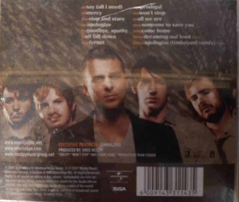 One Republic - Dreaming out Loud