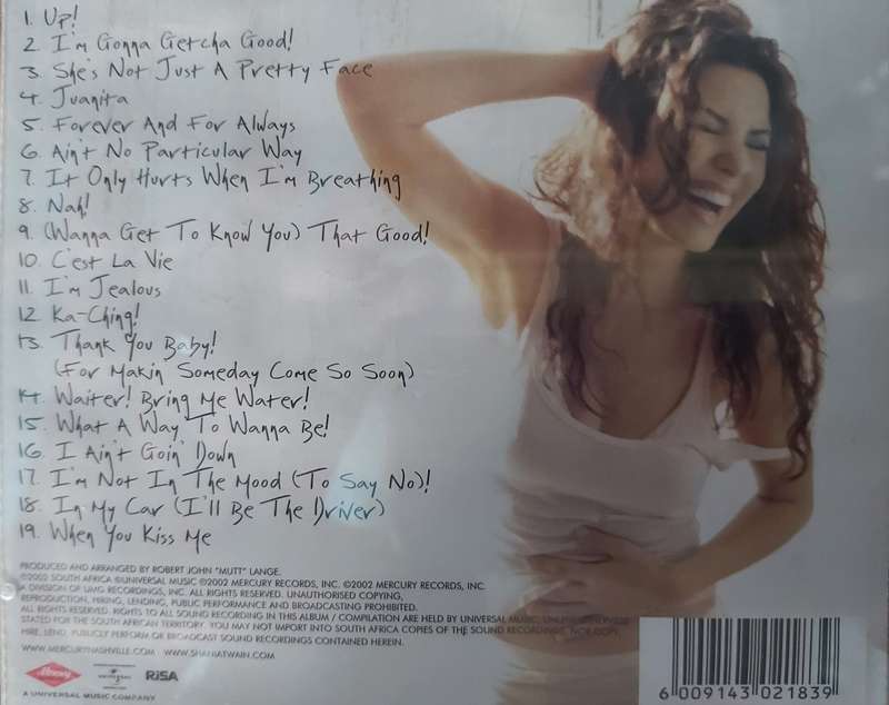 Shania Twain - Up! (2 CD)