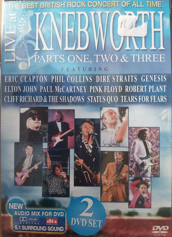 Knebworth - The Best British Rock Concert of all Time (3 DVD)