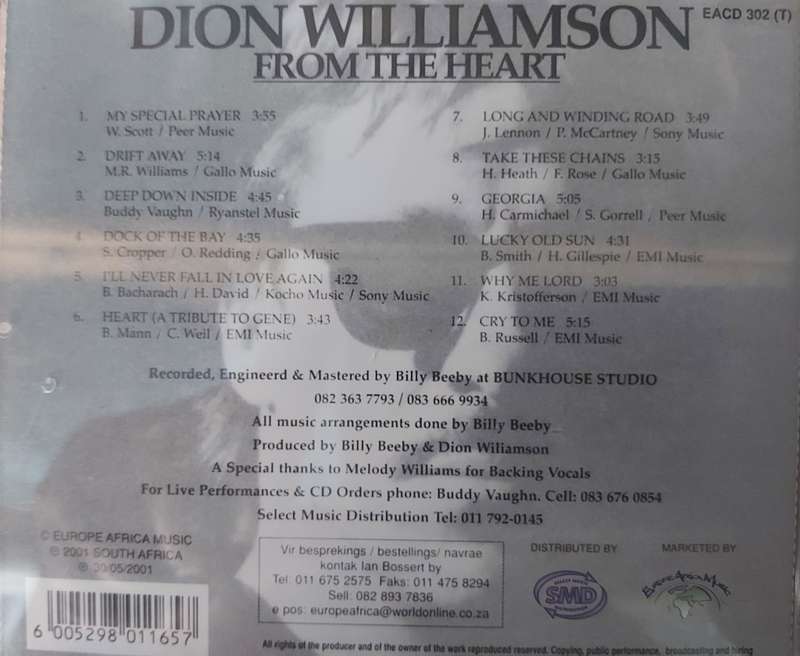 Dion Williamson - From the heart