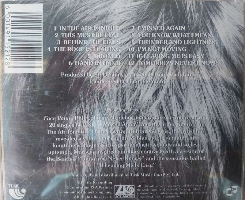 Phil Collins - Face Value