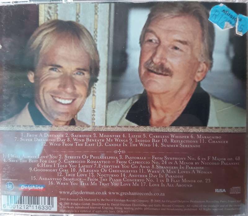 Richard Clayderman Meets James Last - Most Beautiful songs in the world (2 CD)