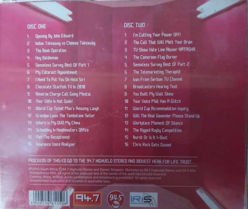 Whackhead Simpson - Phoned (2 CD)