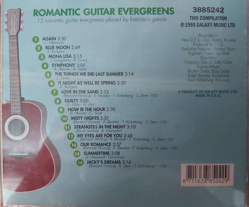 15 Romantic Guitar Evergreens played by Francisco Garcia