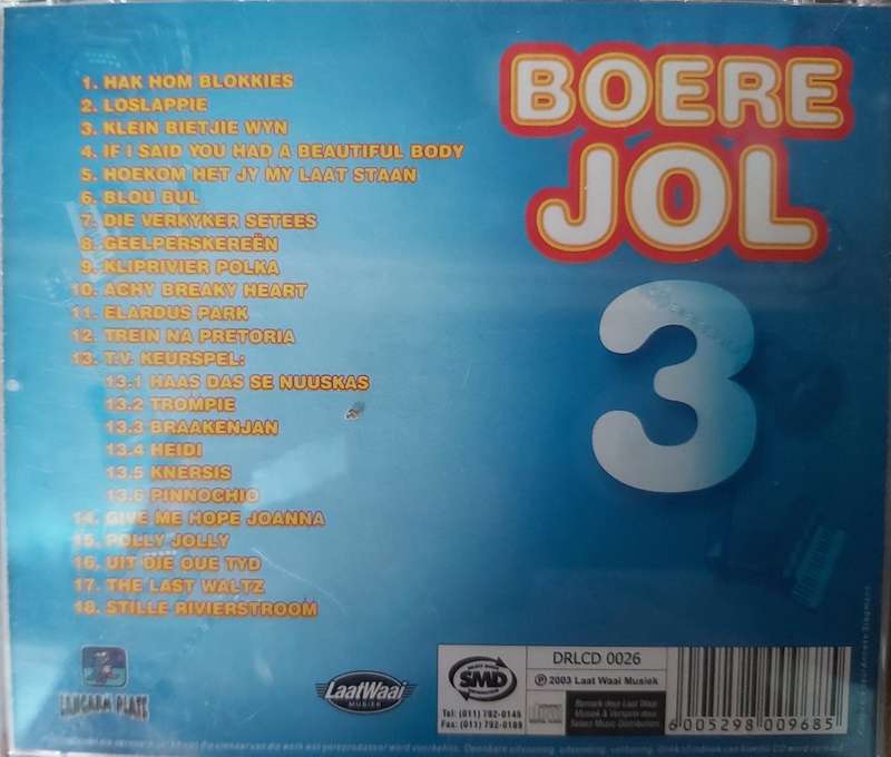 Boere Jol 3 - Witwarm Danstreffers