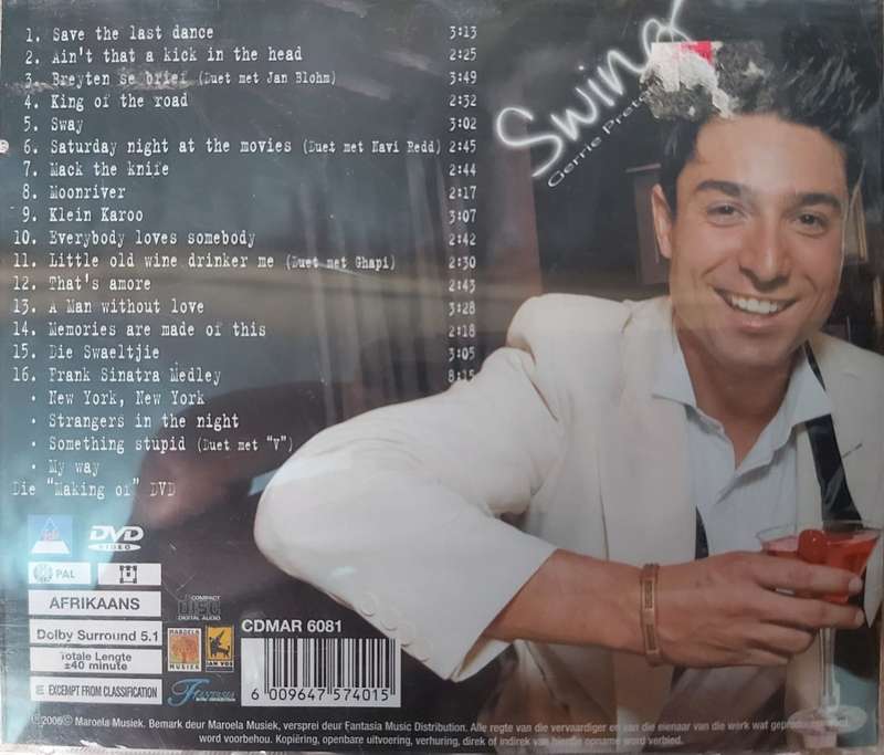 Gerrie Pretorius - Swing (CD+DVD)