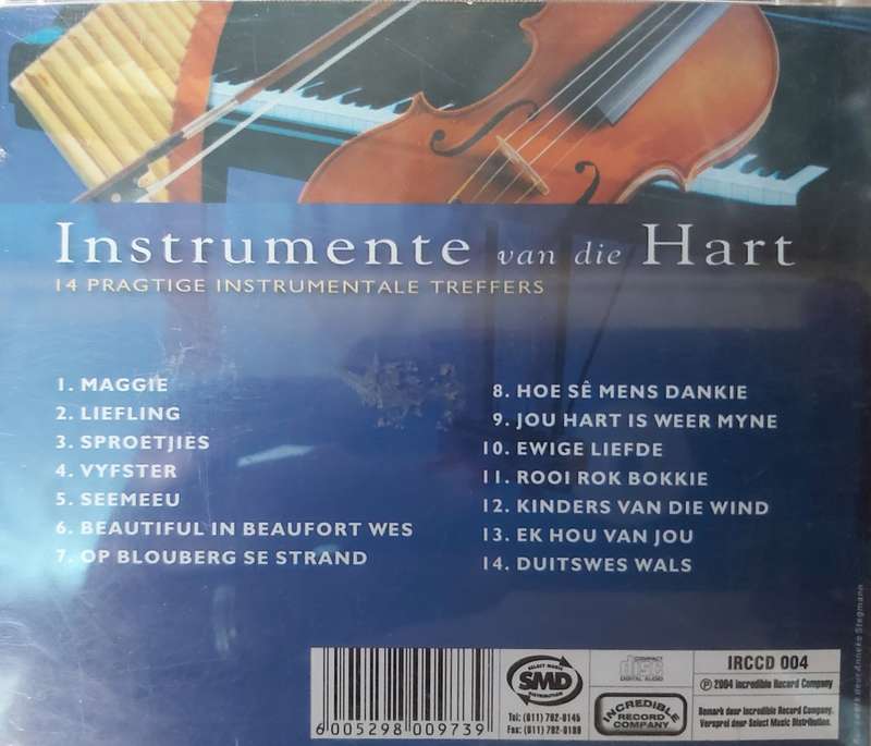 Instrumente van die hart