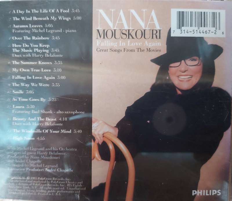 Nana Mouskouri - Falling in Love again