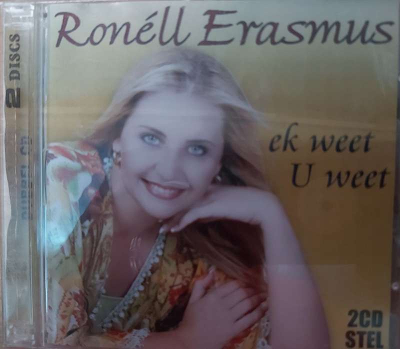 Ronell Erasmus - Ek weet U weet (Double CD)