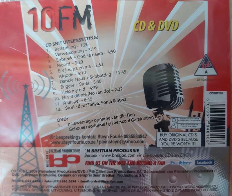 Steyn Fourie - 10FM (CD & DVD)