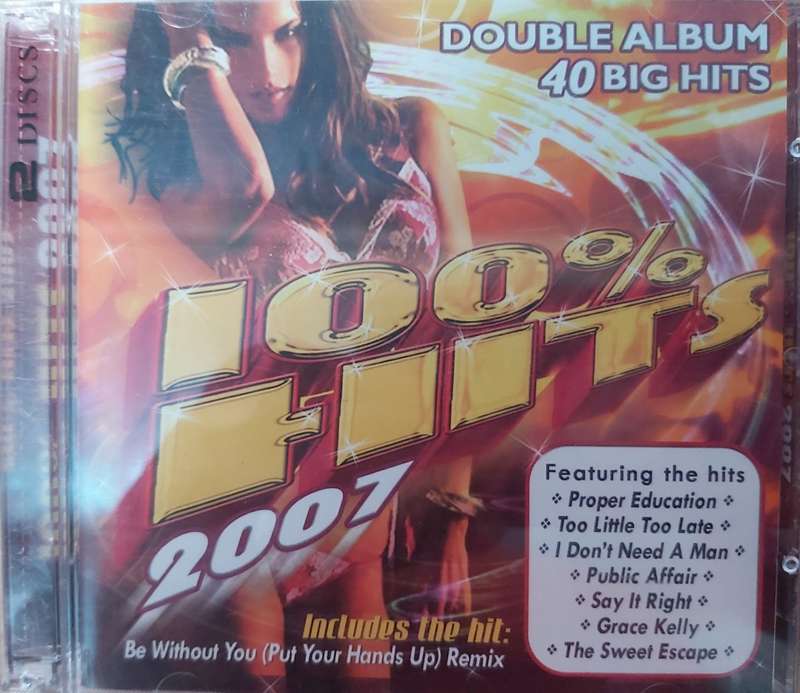 100% Hits 2007 (Double CD)