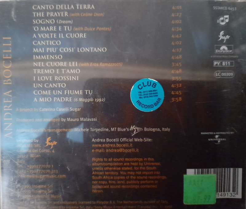 Andrea Bocelli - Sogno