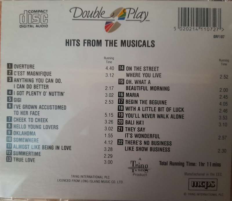 Hits from the Musicals
