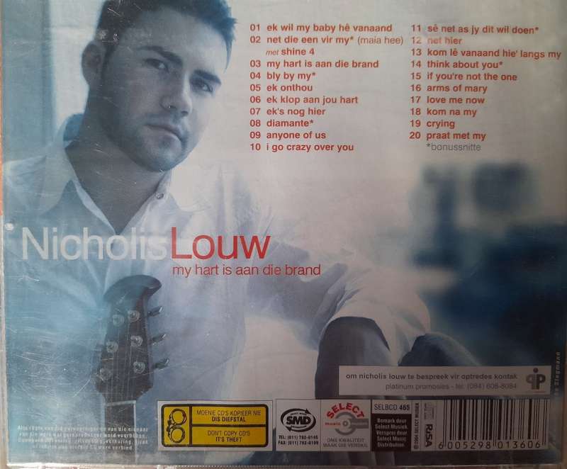 Nicholis Louw - My hart is aan die brand