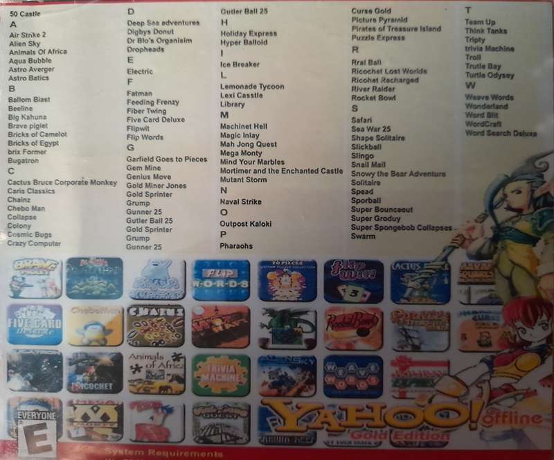 PC Games - Yahoo Offline Gold Edition