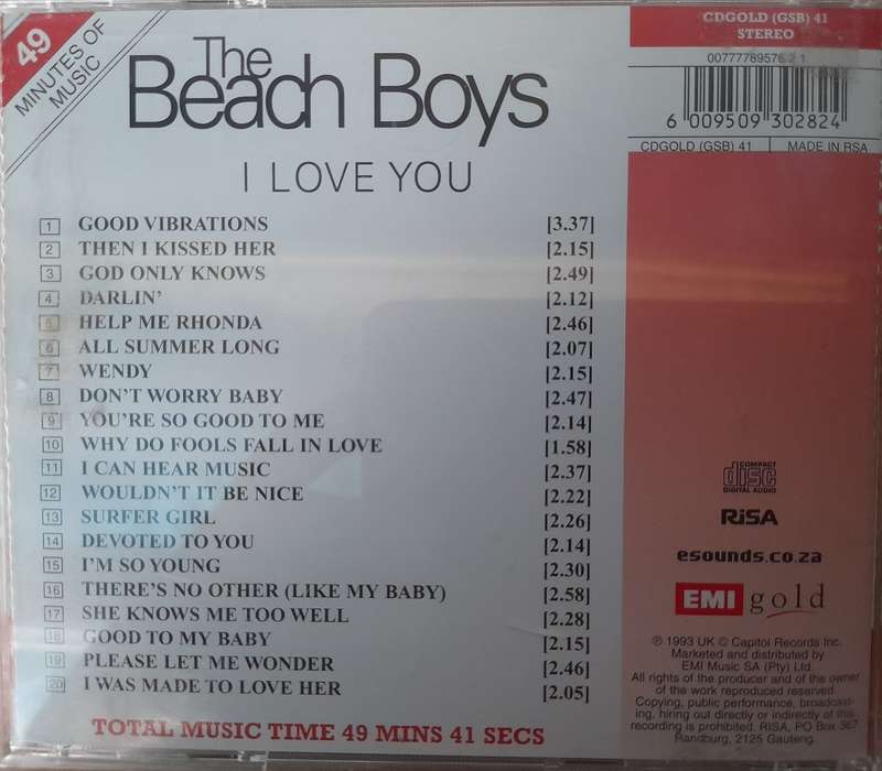 The Beach Boys - I love you