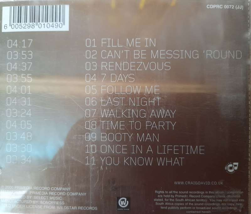 Craig David - Born to do it
