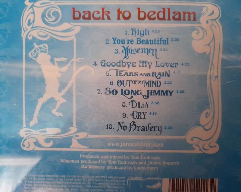 James Blunt - Back to Bedlam