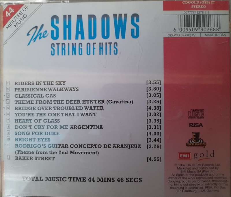 The Shadows - String of Hits