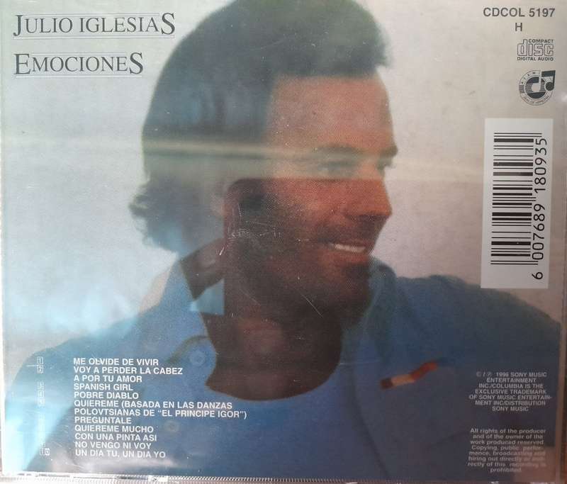 Julio Iglesias - Emociones