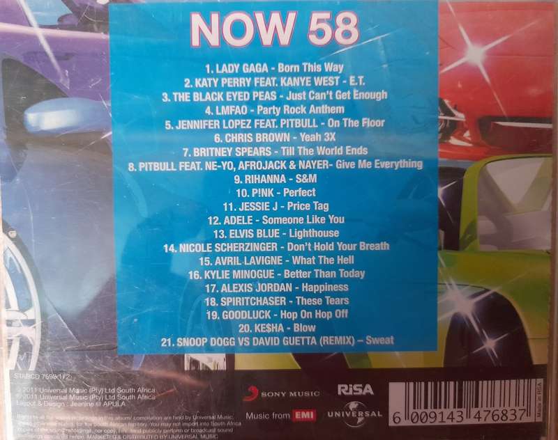 NOW Thats What I Call Music 58