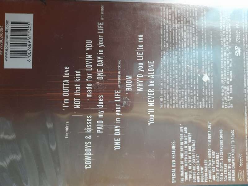 DVD: Anastacia - The video Collection