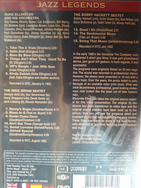 DVD: Jazz Festival Vol.2