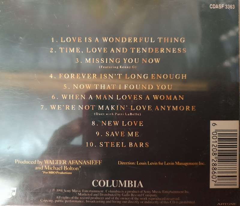 Michael Bolton - Time, Love & Tenderness
