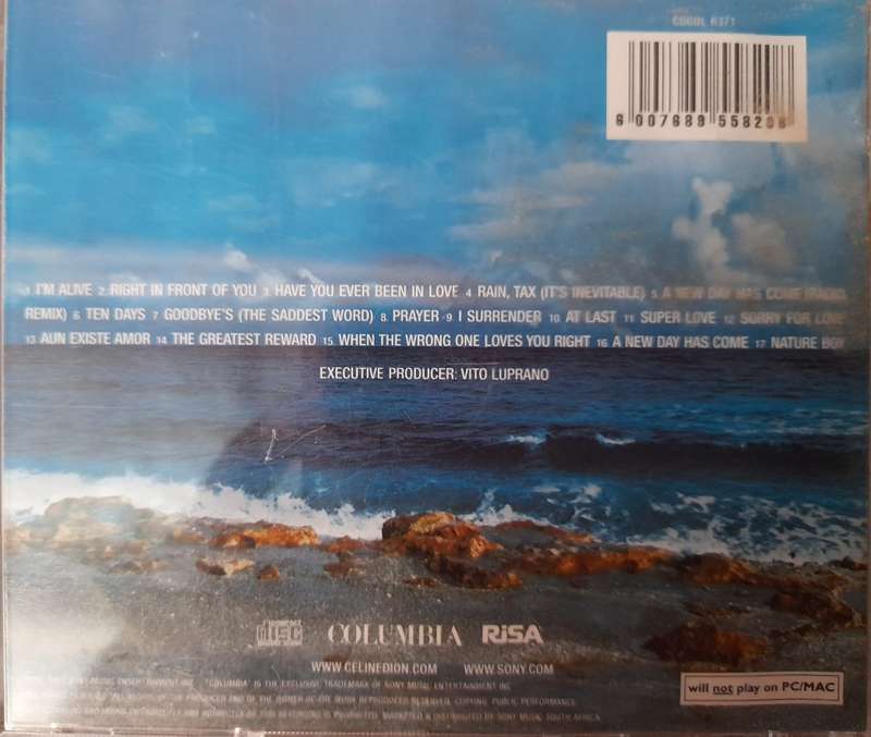 Celine Dion - A new day has come