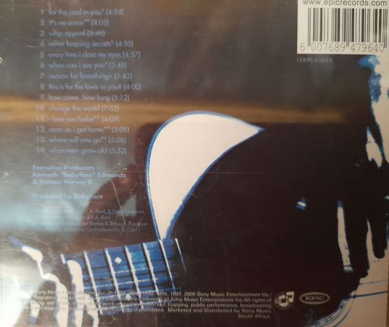 Babyface - A collection of his greatest hits