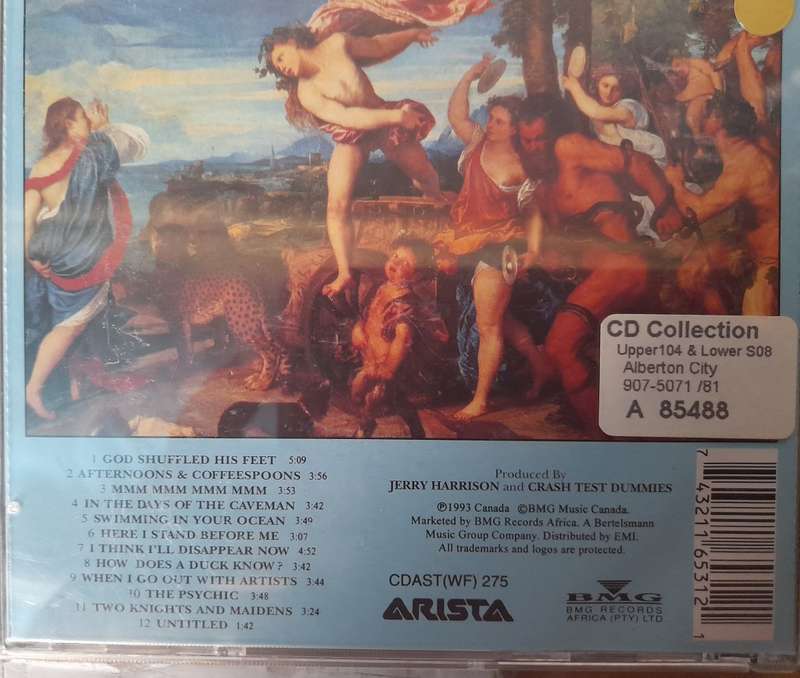 Crash Test Dummies - God Shuffled His Feet