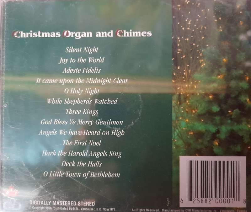 Christmas Organ and Chimes