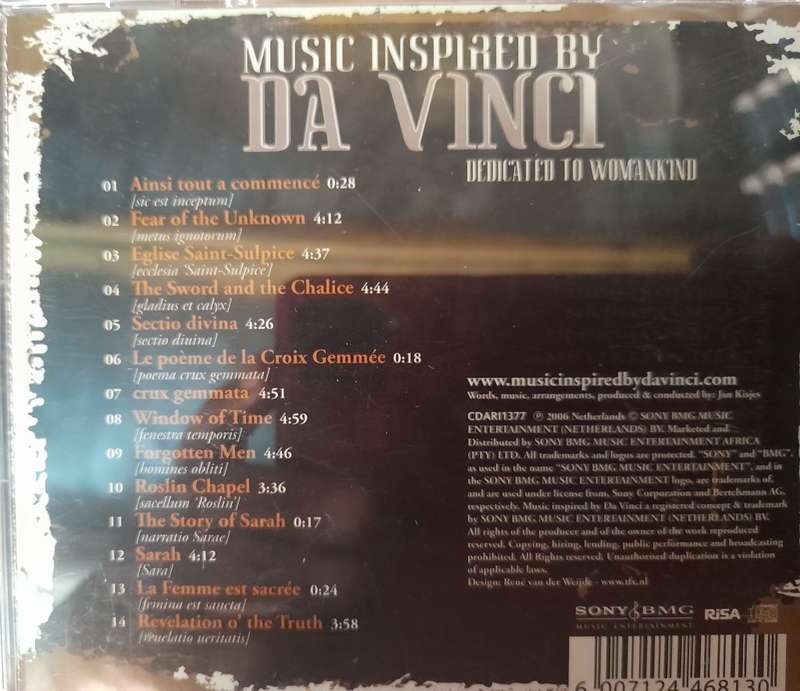 Music Inspired by Da Vinci