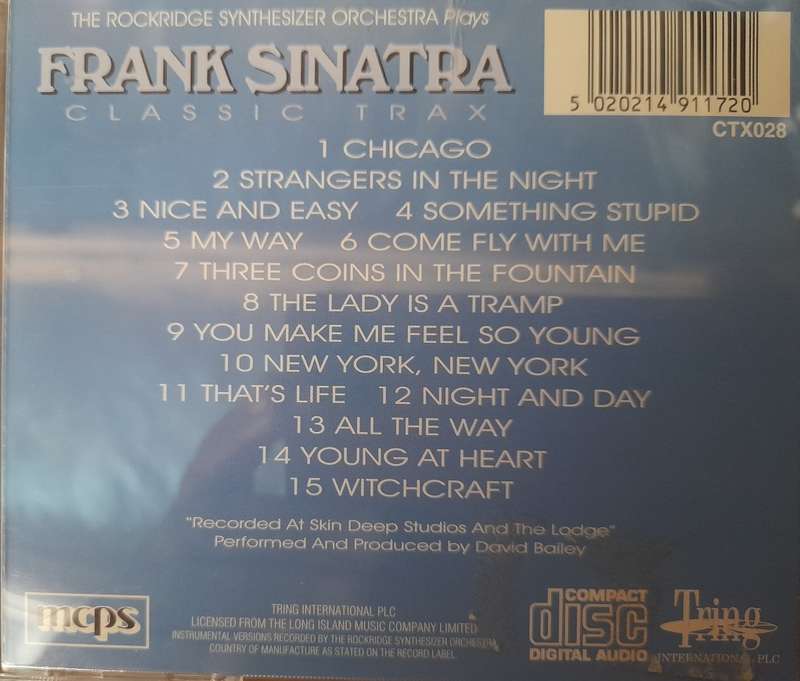 Frank Sinatra - The Rockridge Synthesizer Orchestra Plays.