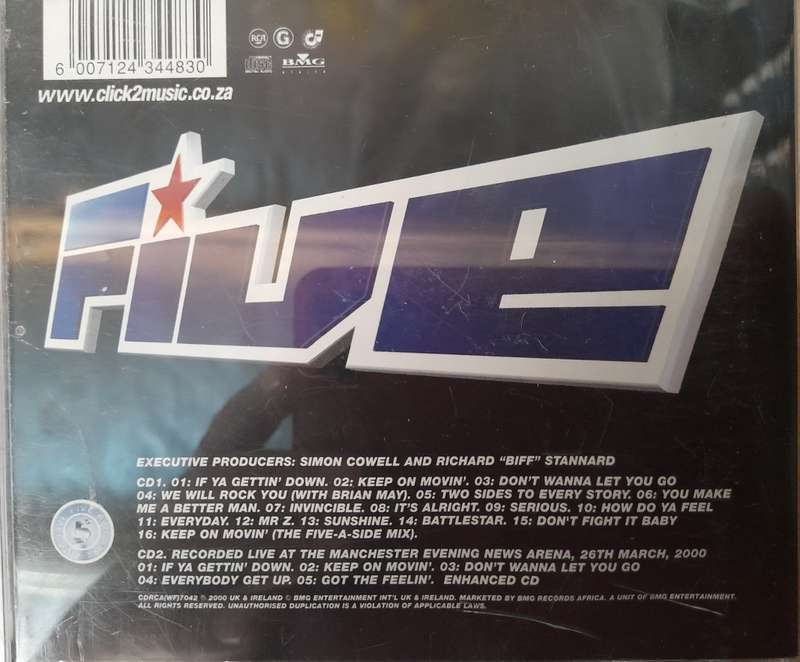 Five - Invincible  Special Edition (Double Disks)